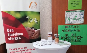Infostand der gfi
