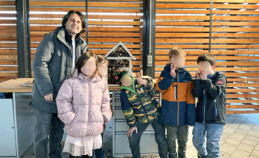 Ein Zuhause für Bienen 