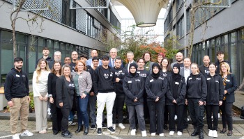 Gruppenfoto vom HEROES-Team Schweinfurt 