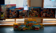 News- Bild: Playmobil- Sets stehen nebeneinander aufgereiht